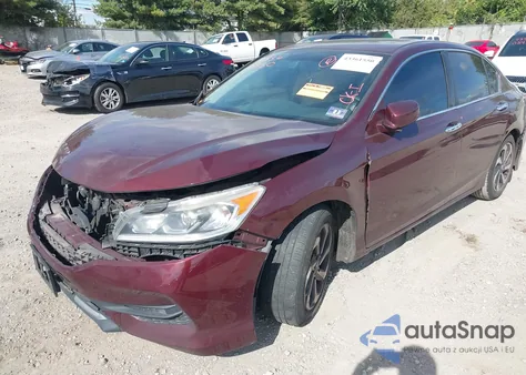 2016 Honda Accord Ex из США, поврежденный, VIN 1HGCR2F72GA215968